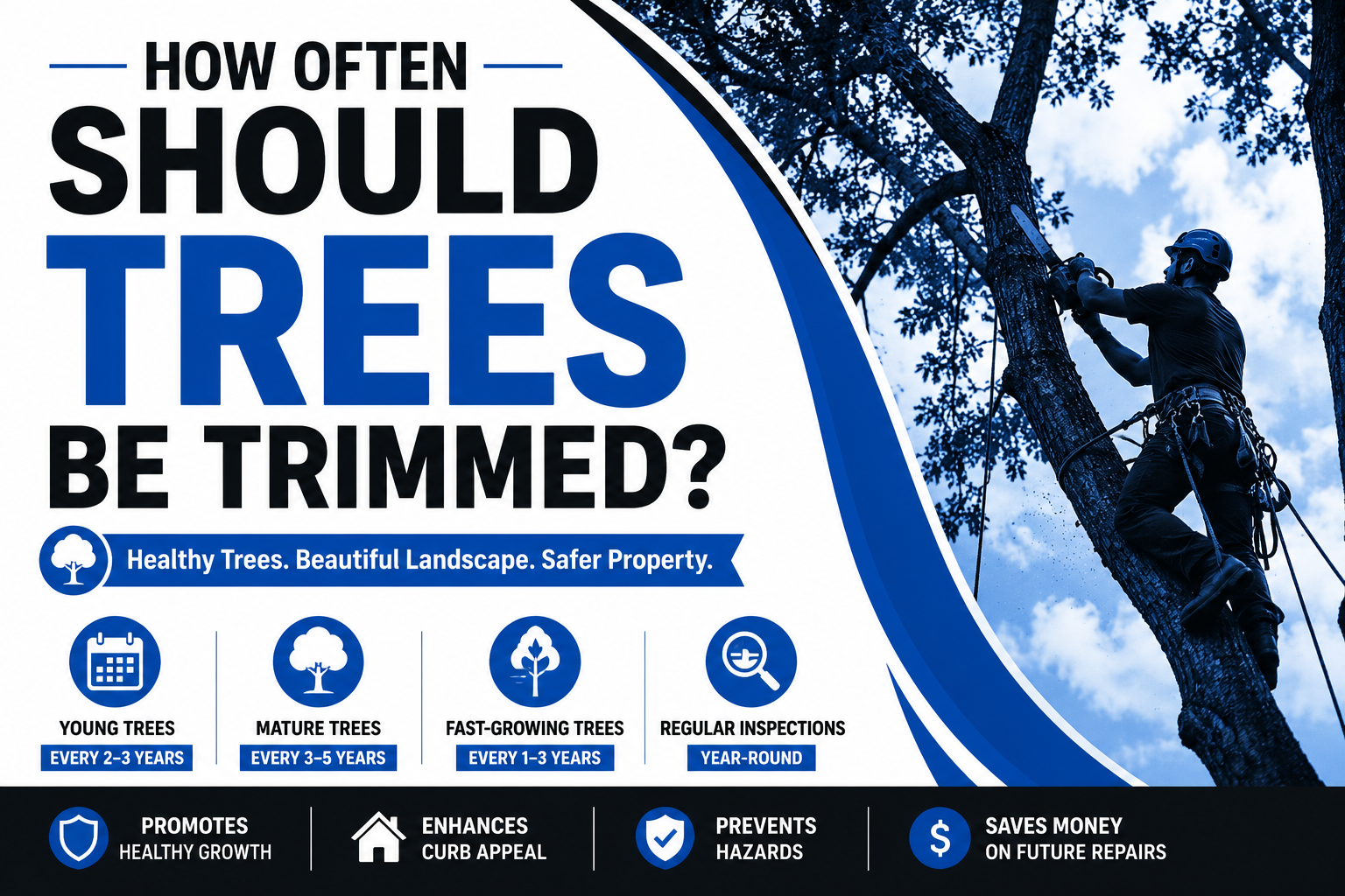 How often should trees be trimmed