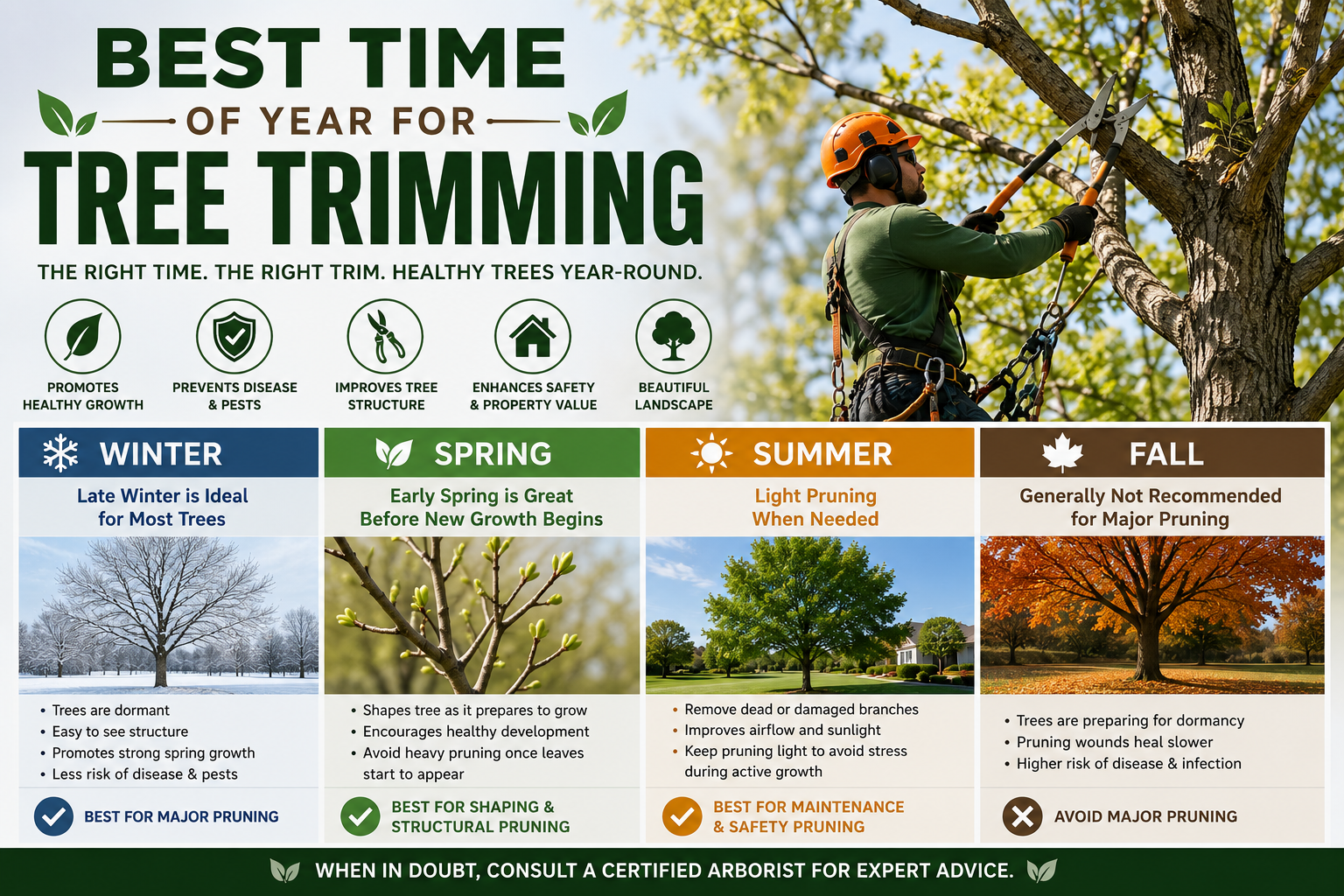 Seasonal Tree Trimming Guide